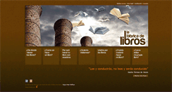 Desktop Screenshot of lafabricadelibros.com